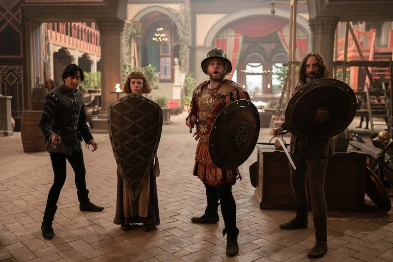 Scenic view of Tuscany used as a backdrop in The Decameron Netflix series