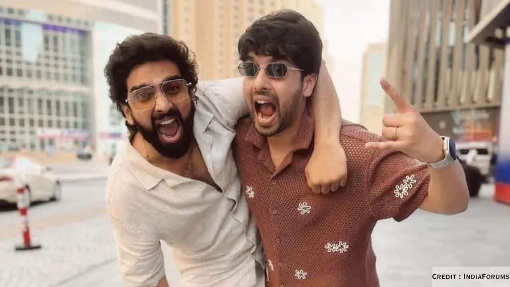 Armaan and Amaal Malik at a public event, showcasing their sibling camaraderie