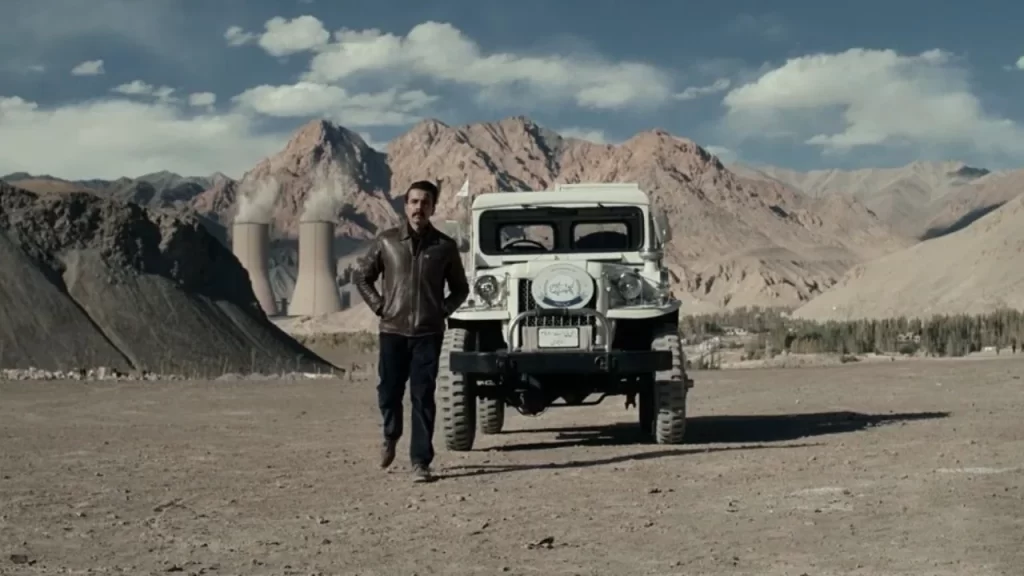 Atmospheric shot showcasing the show's rugged landscapes and tension-filled environments.