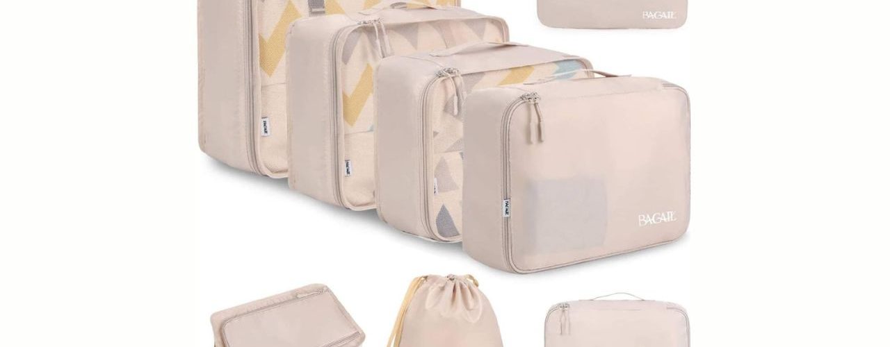 BAGAIL 8 Best Packing Cubes for Travel full set in multiple sizes