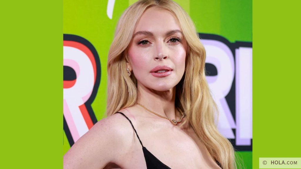 Lindsay Lohan preparing ice water for morning skincare routine