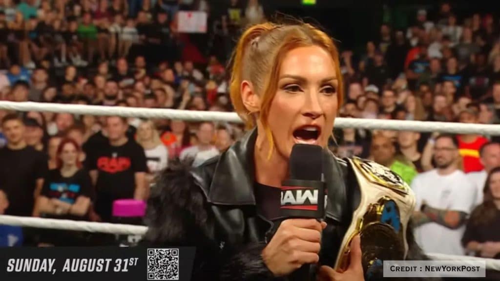 becky lynch on wwe raw