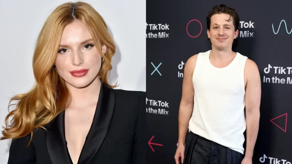 Bella Thorne solo portrait with serious expression while addressing public controversy