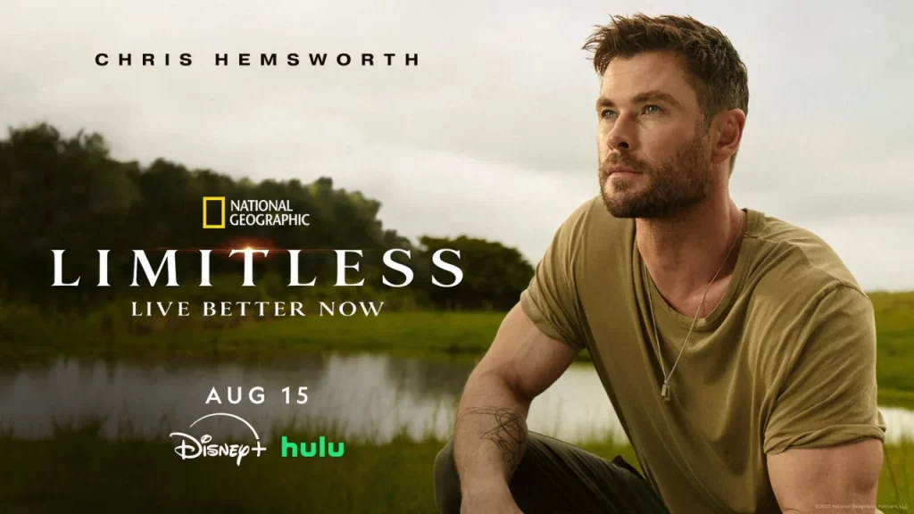 Promotional image for Limitless: Live Better Now, showing Chris in action-packed sequence.
