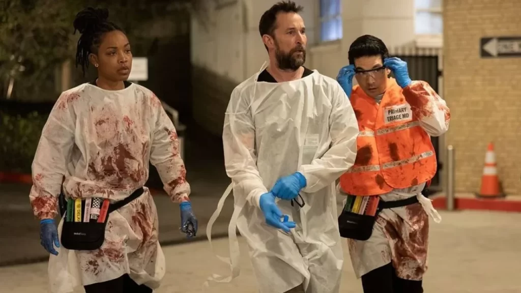 Noah Wyle starring in The Pitt key art from media preview