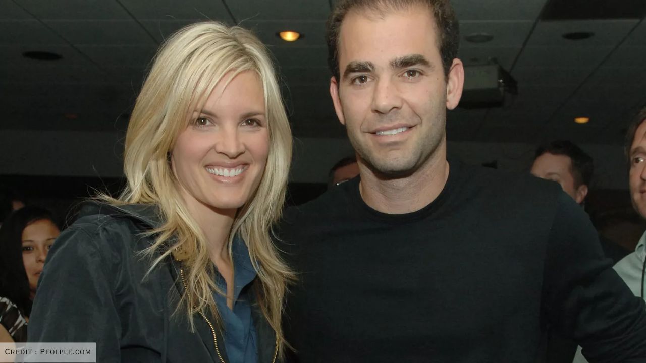 Pete Sampras and Bridgette Wilson-Sampras smiling together, reflecting their strength and support during her ovarian cancer journey