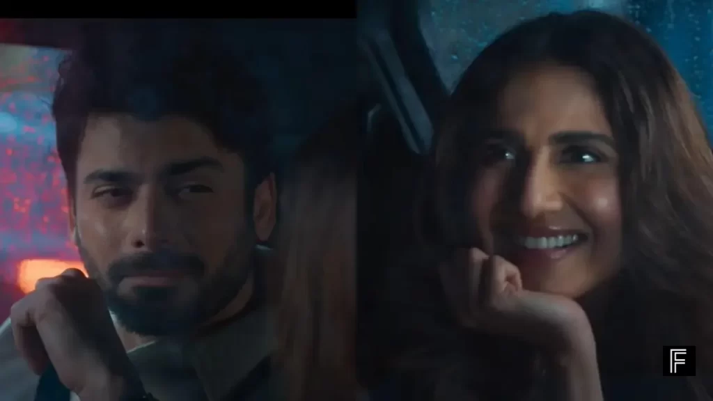 Vaani Kapoor with a playful expression during a scene from Abir Gulaal teaser.

