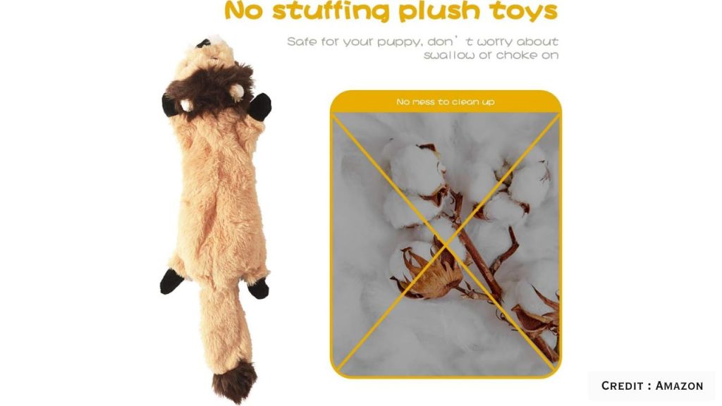 Chew-Proof No Stuffing Dog Toy for Indoor Play