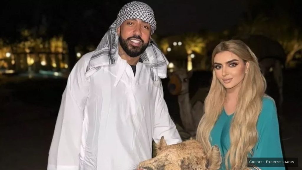 Romantic engagement-inspired photo symbolizing Sheikha Mahra and French Montana’s love story.