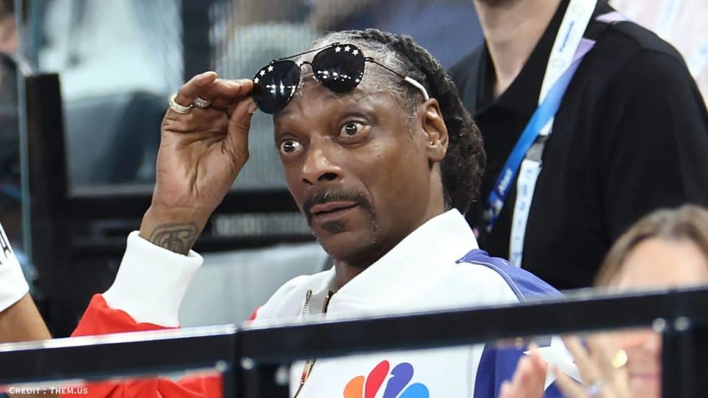 Snoop Dogg speaking at a public event, sharing his views on Disney’s Lightyear.