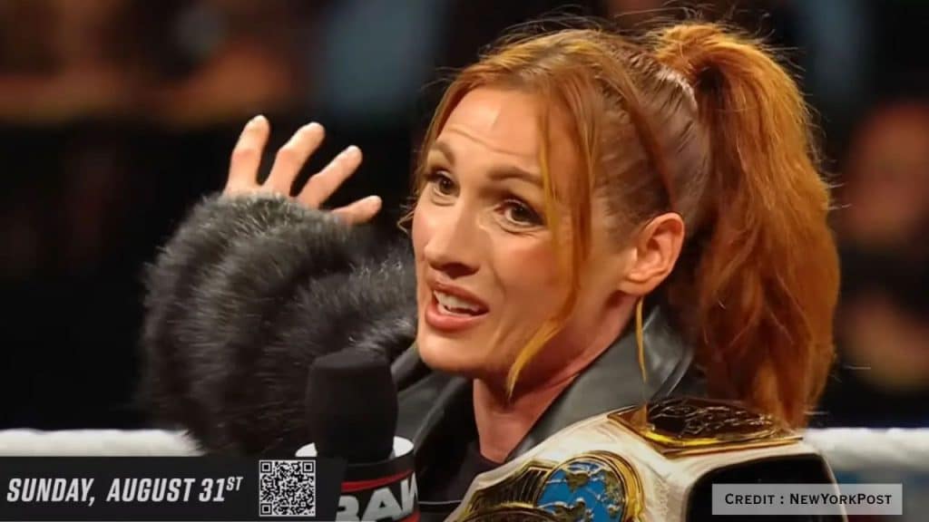 becky lynch on wwe raw