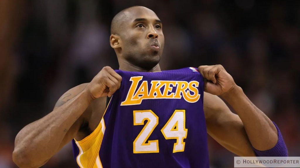Media coverage image announcing Warner Bros. developing Kobe Bryant’s film “With the 8th Pick.”