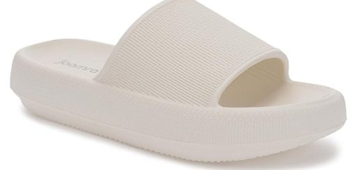 Joomra Pillow Slippers front view soft cushioned design for women