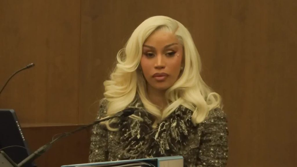 Cardi B testifying during trial over ex-security guard’s claims