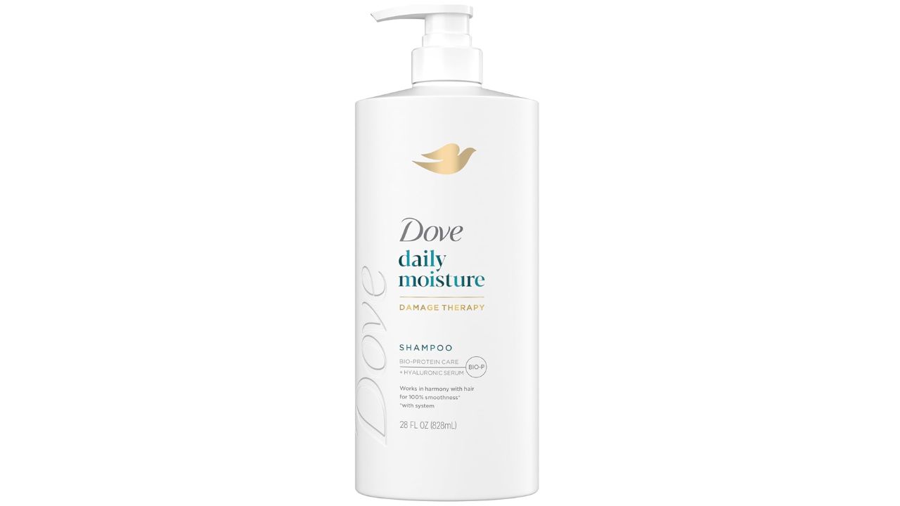 Dove Damage Therapy Shampoo bottle front view