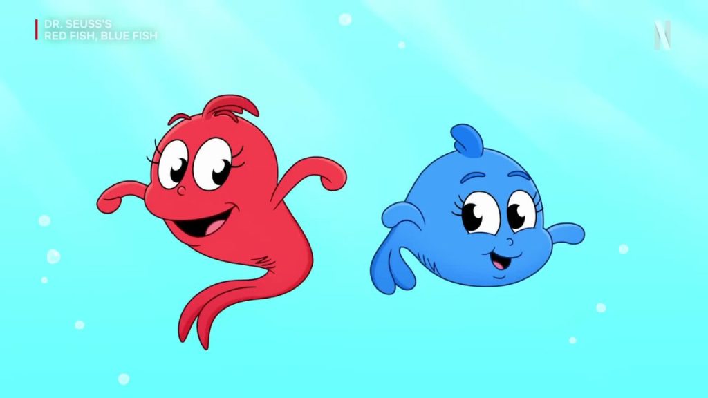 Dr. Seuss’s Red Fish netflix poster