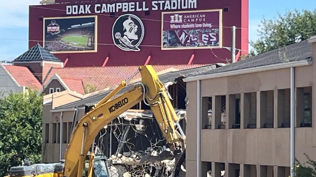 Burt Reynolds Complex at Florida State University before demolition.