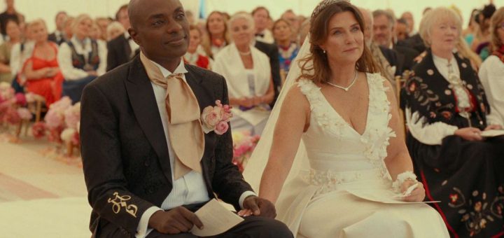 Princess Märtha Louise and Shaman Durek Verrett together in a reflective moment from the Rebel Royals trailer