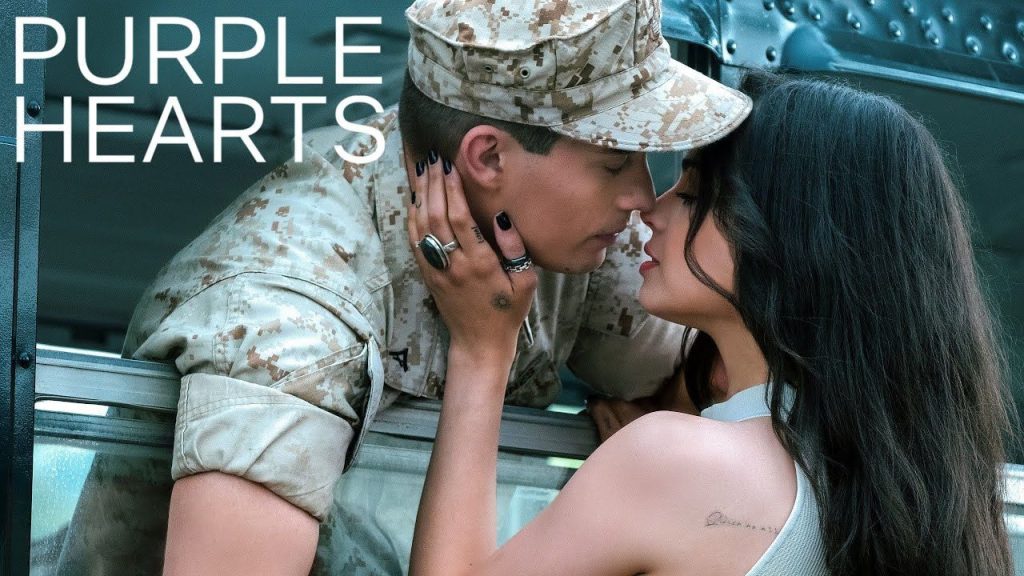 Purple Hearts (2022) poster