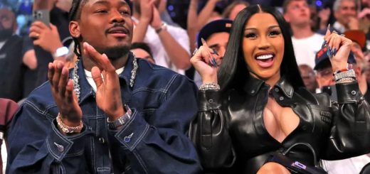 Stefon Diggs and Cardi B in May 2025.