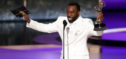 Tramell Tillman in emmy 2025 ceremony