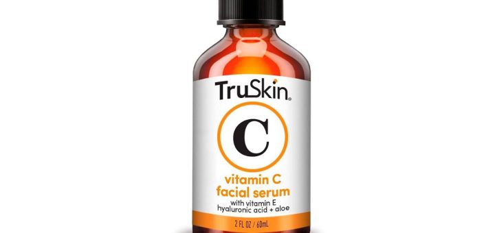TruSkin Vitamin C Serum for Face – 1 fl oz bottle front view