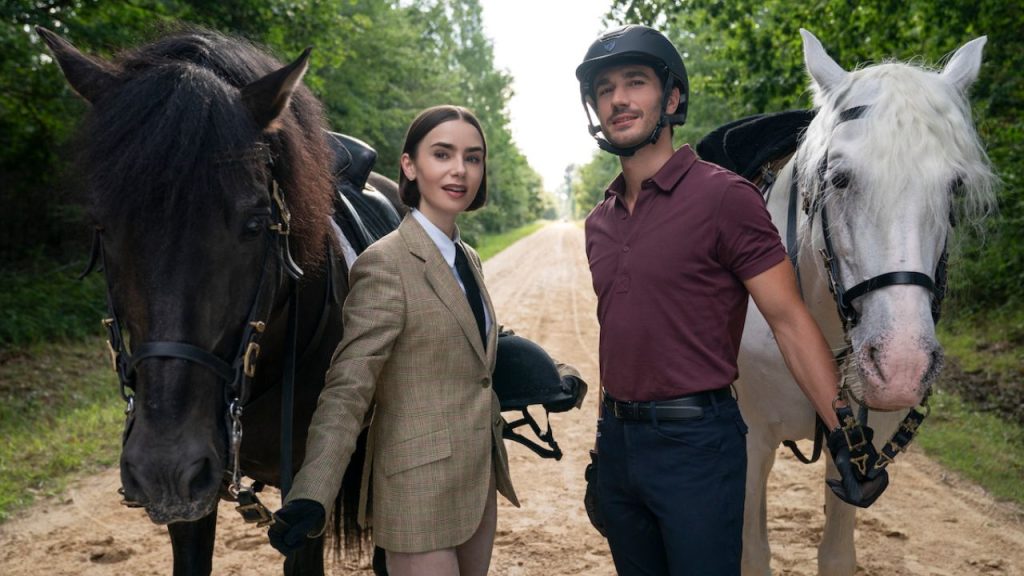 Emily in paris season 4 horse scene