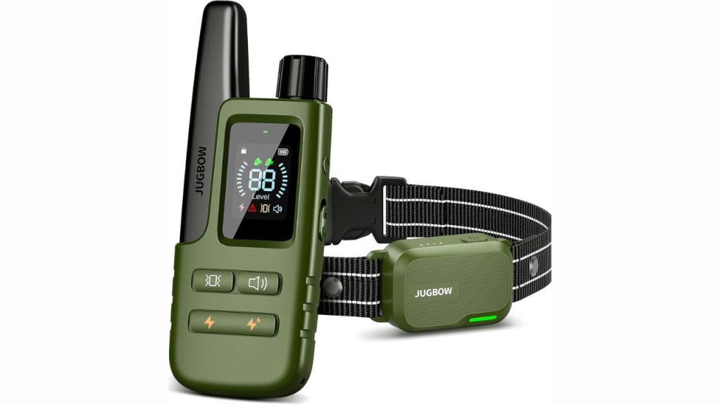 Jugbow Dog Shock Collar USB Charging and IPX7 Waterproof Receiver