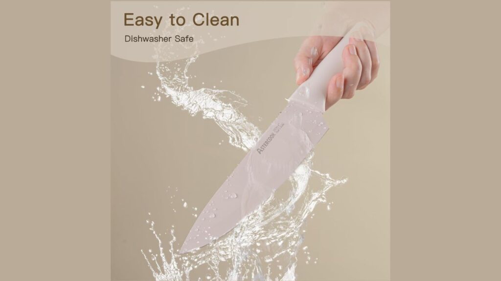 Astercook 13-Piece Knife Set easy to clean